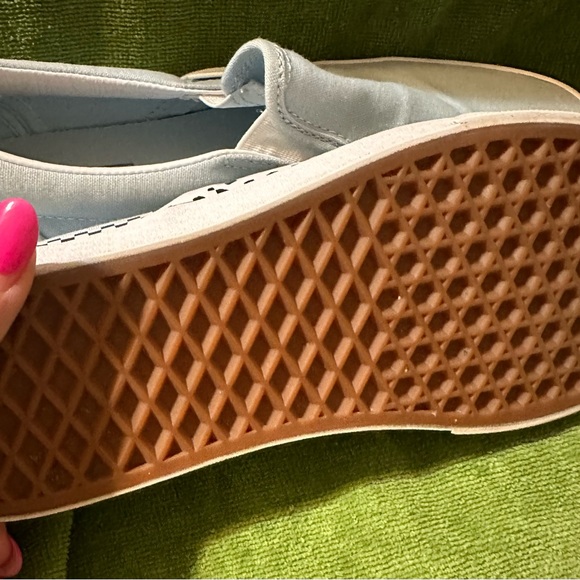 Vans sneakers light blue slip on - Picture 9 of 11